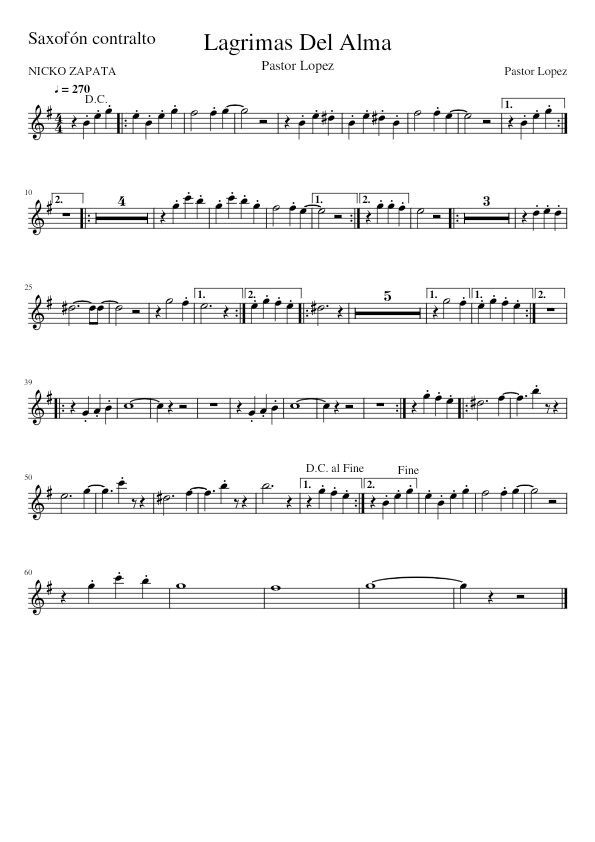 La imagen puede contener una previsualizacion de una partitura